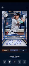 Topps Bunt 25 - Tribute '25 Corbin Carroll Blue Signature Iconic DIGITAL