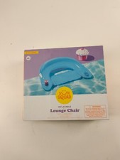 Sun Squad- Chill Pool Lounge Chair Blue Float inflatable