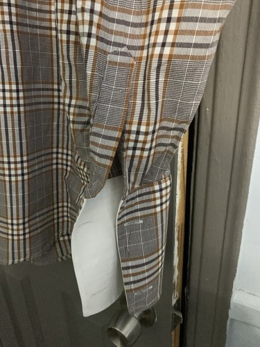 Steven Land Shirt Mens XL 17 1/2 34/35 Long Sleeve Button Up - Picture 9 of 16
