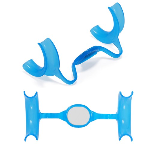 Abridor bucal dental en forma de M con espejo retractor de mejillas blanqueamiento dental - Imagen 4 de 12