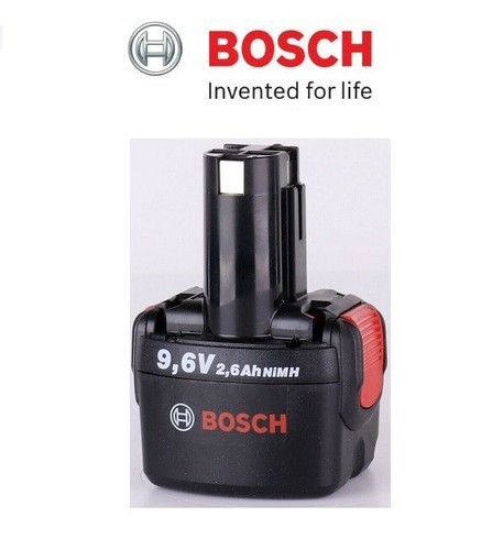 Batería Bosch Genuina 9,6 V (2,6 Ah) (A ajuste: Bosch Angle Exact Tools) (2607335681) 4059952266565 eBay