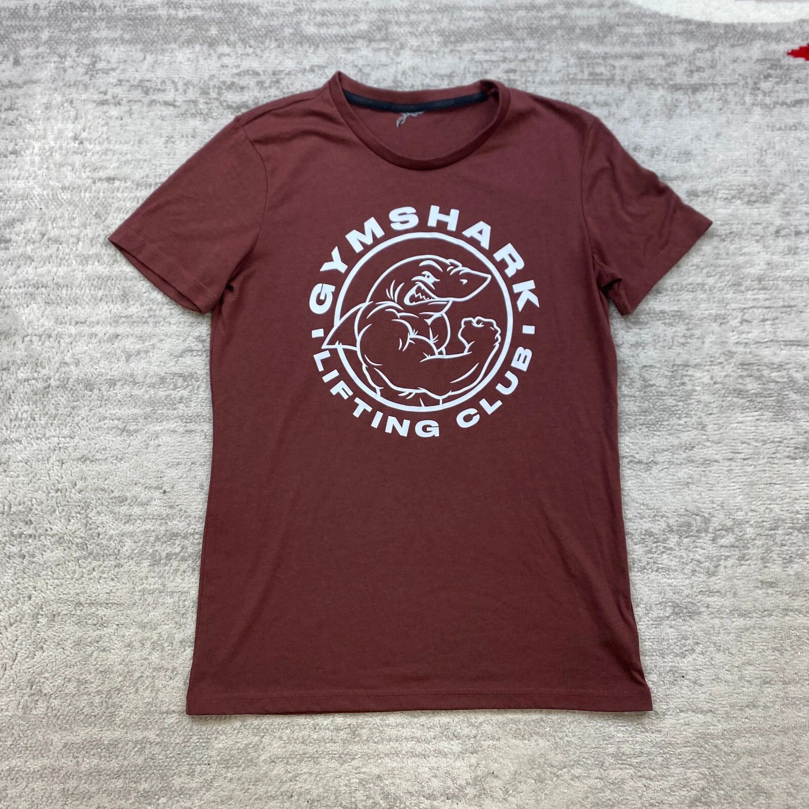 gymshark performance spell out gym workout gain lifter shirt