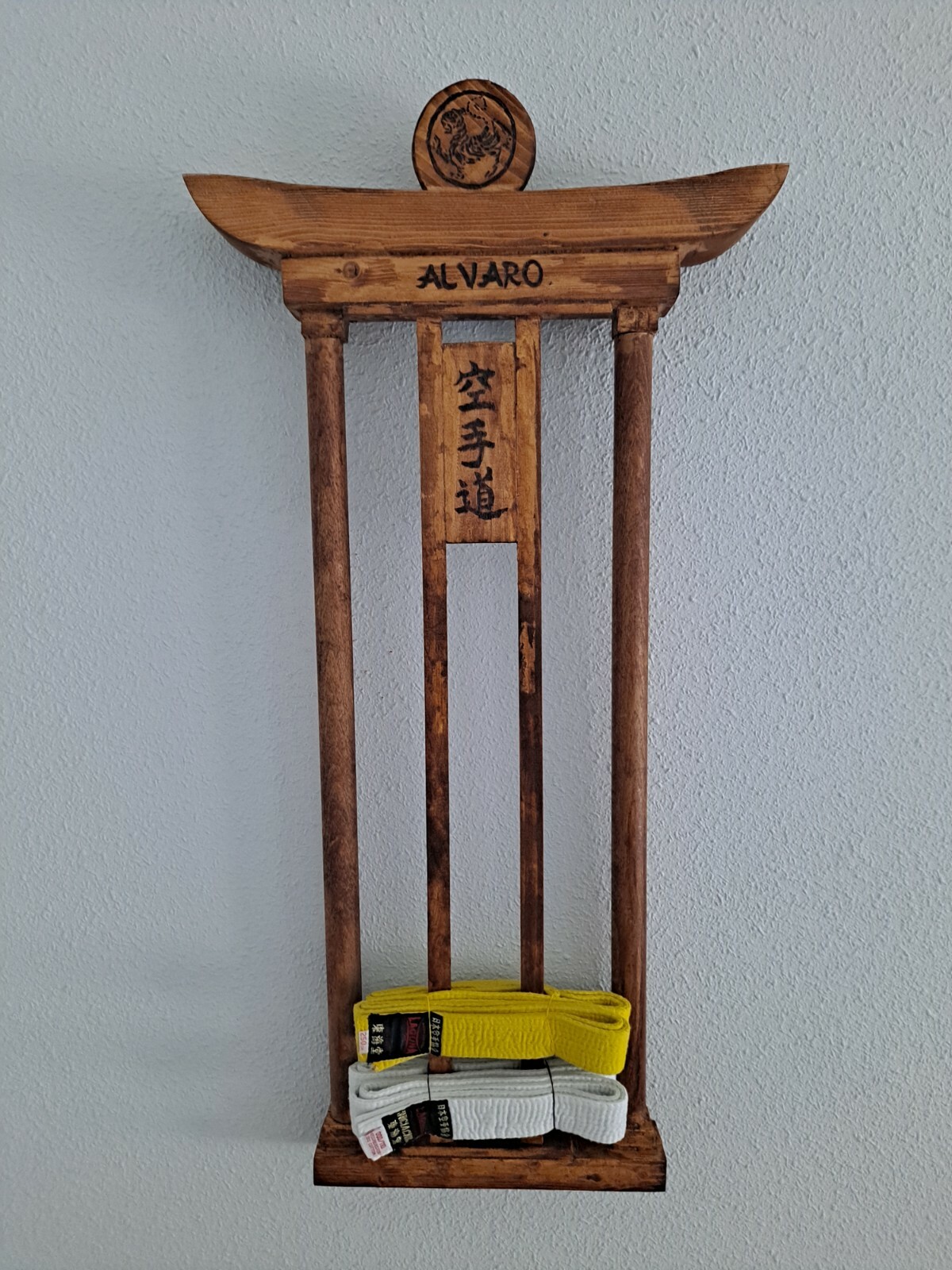 Se hacen porta cinturones karate, taekwondo, fu, boxing, Full contact | eBay