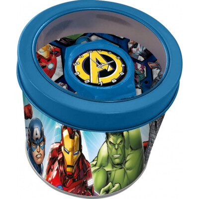 Avengers Armbanduhr Kinderuhr (Analog)  Uhr in Geschenkbox Marvel Iron Man Hulk