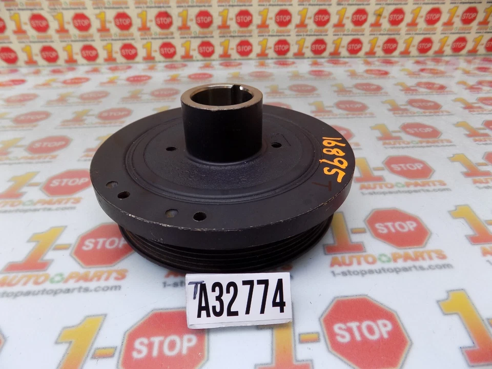 2003-2009 TOYOTA 4RUNNER HARMONIC BALANCER CRANKSHAFT PULLEY 13407-50090 OEM - Image 2 of 4