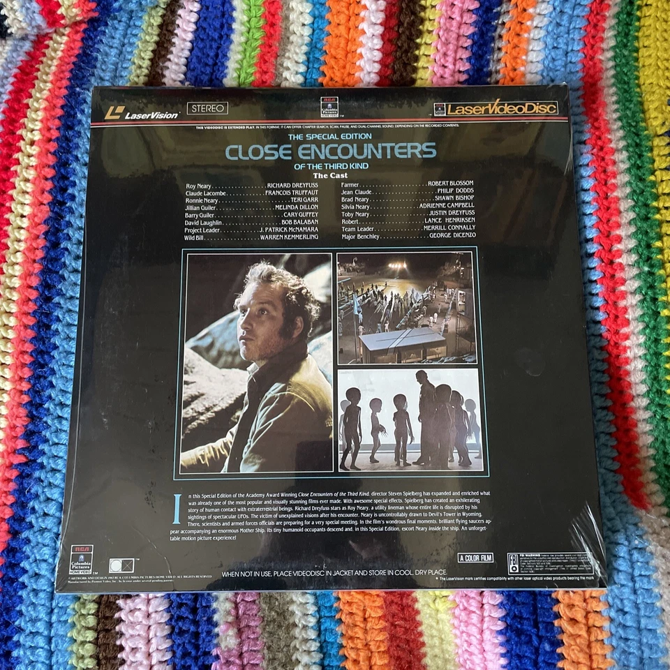 Close Encounters of the Third Kind Special Edition Laserdisc - Brand New Sealed - Image 2 of 2