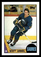 1987-88 Topps Scott Arniel #137 - Buffalo Sabres