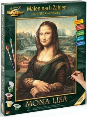 Schipper Malen nach Zahlen Master Class Premium 40x50cm Mona Lisa 609130511