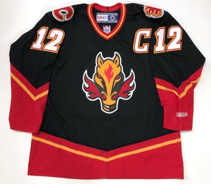 iginla jersey flames