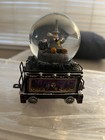 Nightmare Before Christmas Train Glitter Globe Mayor Halloween Disney Snowglobe 