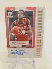 2017 Panini Donruss Optic Hall Dominator Signatures /49 Ralph Sampson Auto HOF