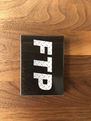 Fontaine FTP Playing Cards Black Regular Edition