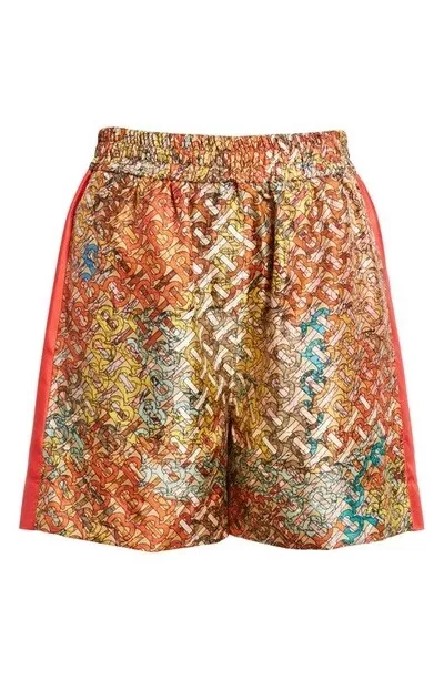 Burberry shorts gold deals