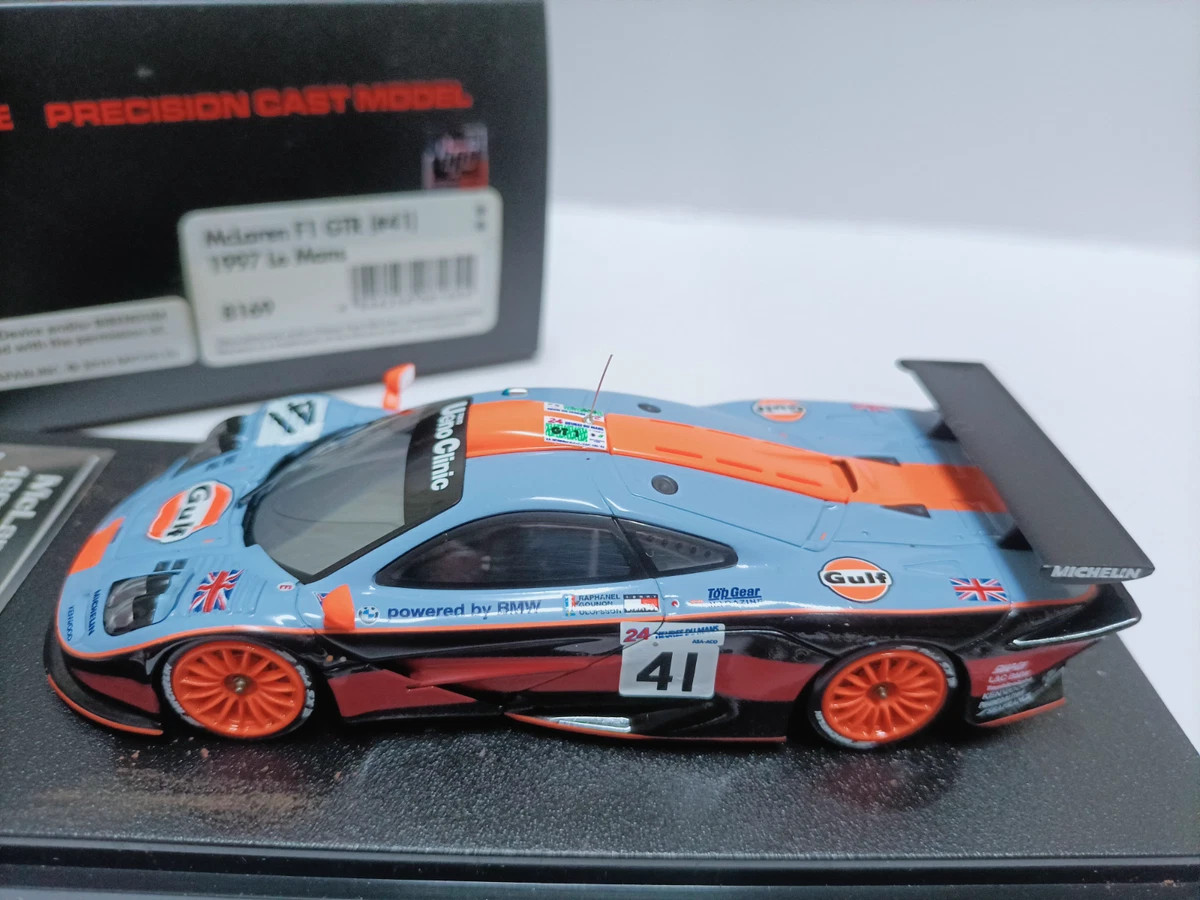 hpi 1/43 Mclaren F1 GTR LeMans 1997 Blue | eBay
