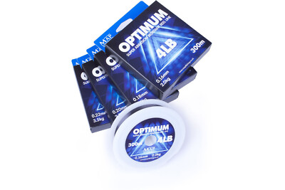 Map Optimum Abrasion Resistant Fishing Line 300m - All Sizes Available 4lb - 8lb