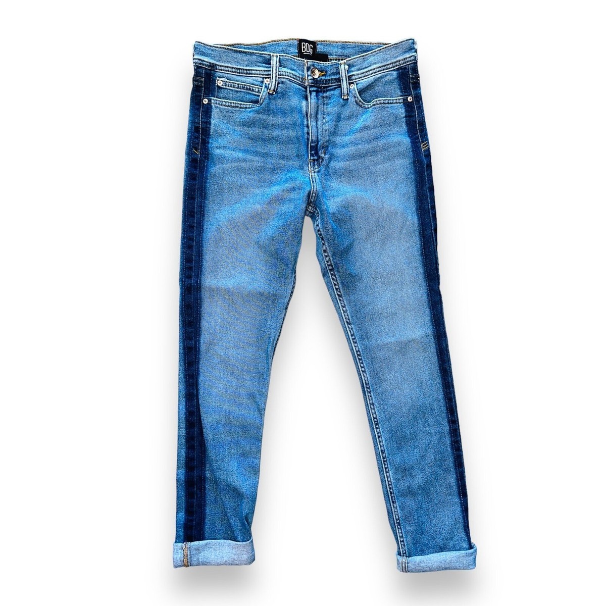 G2* BDG Urban Outfitters Women's High Waist Skinny Stretch Blue