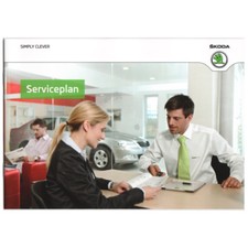 Skoda Serviceheft Serviceplan 2012 Fabia 5J Octavia Yeti Superb Roomster Deutsch