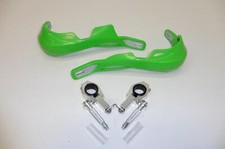 Protezione Mani Integrale Alluminio Paramani Adatto An Kawasaki KX Kxf Verde