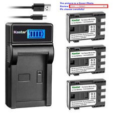 Kastar Battery LCD Charger for Canon NB-2L CB-2LW  Canon EOS Digital Rebel XT