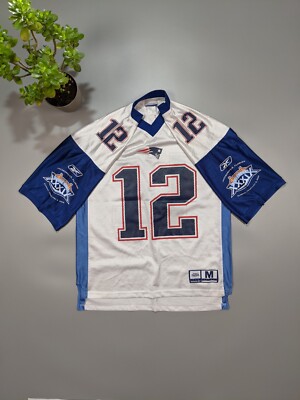 Rare Rugby Football Jersey TOM BRADY 12 Super Bowl XXXLX Jersey Rare Rugby Football Jersey TOM BRADY 12 Super Bowl XXXLX Jersey