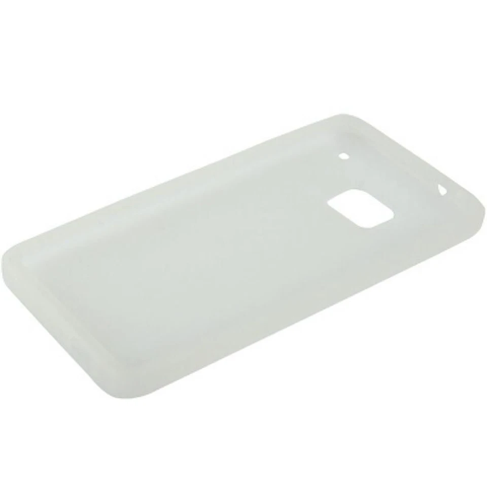 Custodia In Silicone Trasparente Per HTC ONE M7 - Immagine 3 di 4