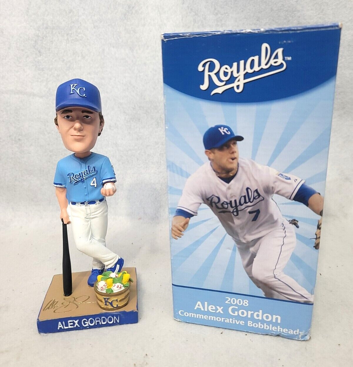Alex Gordon 2008 Kansas City Royals Cornhusker Bobblehead SGA eBay