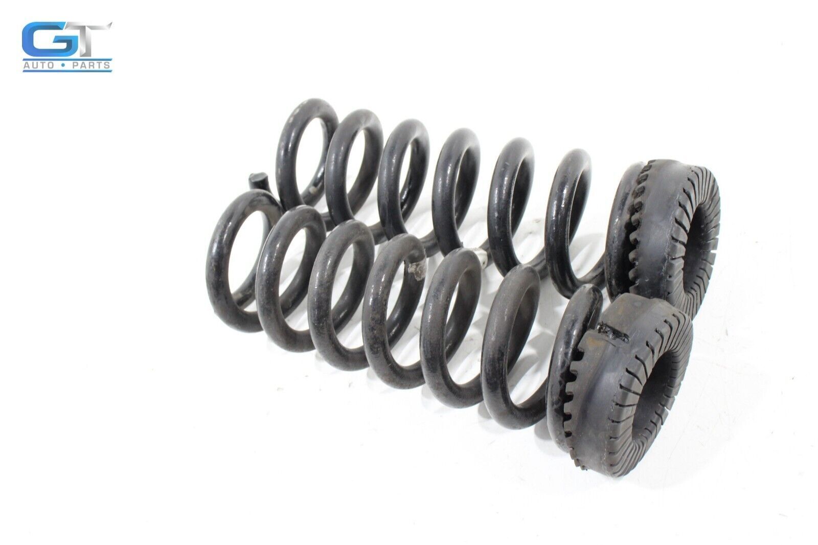14-20 MASERATI GHIBLI REAR LEFT & RIGHT SIDE COIL SPRING & INSULATORS OEM -SET-