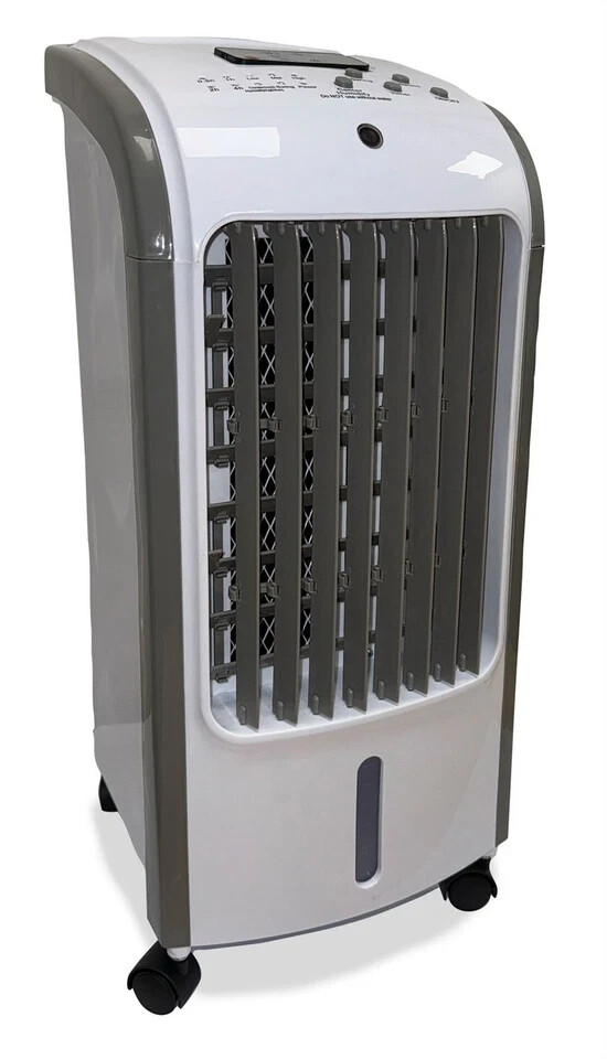 Fan Cooler Evaporative With Wheels + Remote 4Litre Office Home Caravan Motorhome