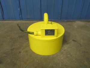 12" Mag Master 2782 Steel Plate Lift Magnet 2400 lbs Cap. 230v AC Lifting Crane