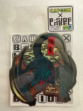 CAPCOM x B-Side Label Sticker MONSTER HUNTER Narga-Kurga Ukiyo-e Japan