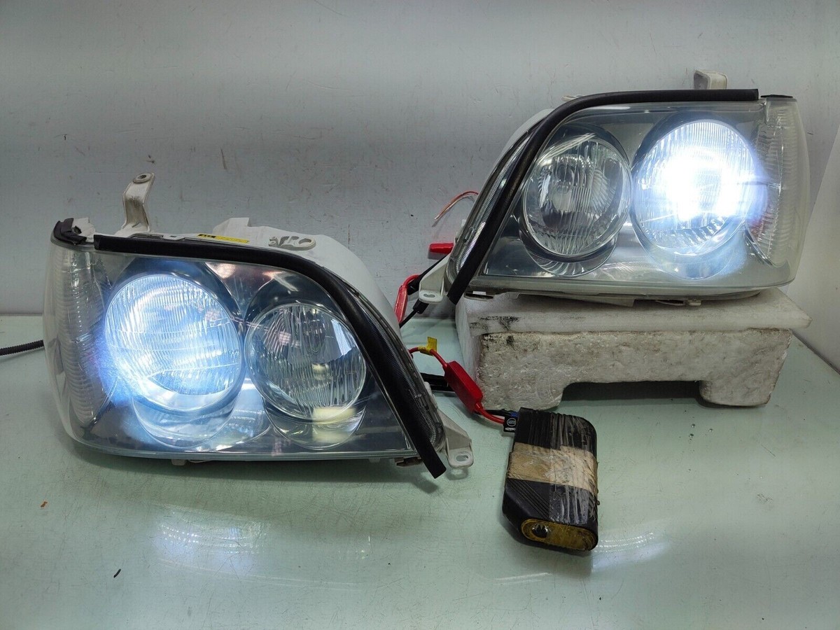 JDM Toyota Lexus CROWN JZS171 JZS175 2JZ Front HID Headlight LAMPS