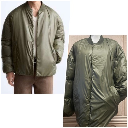 ZARA COLLECTION MEN’S BOMBER PUFFER JACKET. SZE XL . LIMITED EDITION. BRAND NEW. - Picture 3 of 18
