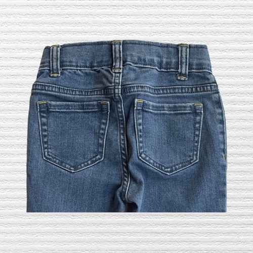 Gymboree Girls Sunflower Jeans Blue Denim Adjustable Waist Straight Leg Size 5 - Picture 7 of 11