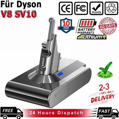 9000mAh Akku für Dyson V8 SV10 Absolute V8 Animal Clean Filter Ersatz Batterie