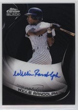 2022 Topps Chrome Black Auto Willie Randolph #CBA-WR Auto 17di