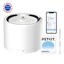 Cat Water Fountain 56oz Stainless Steel Wireless PETKIT Eversweet 3 Pro Pump