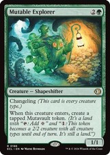 Mutable Explorer 186 Rare Magic: The Gathering Lorwyn Eclipsed NM
