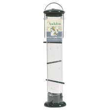 Audubon Finch 2 lb Plastic Thistle Tube Bird Feeder 8 ports Pack of 2 