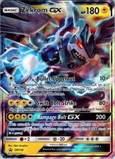 Zekrom GX - SM138 - Promo POKEMON SUN & MOON PROMOS LP