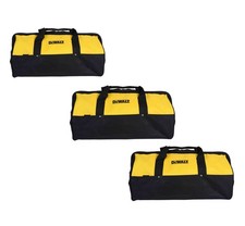 DeWalt 24" Heavy-Duty Ballistic Nylon Contractor Tool Bag 3 Pack