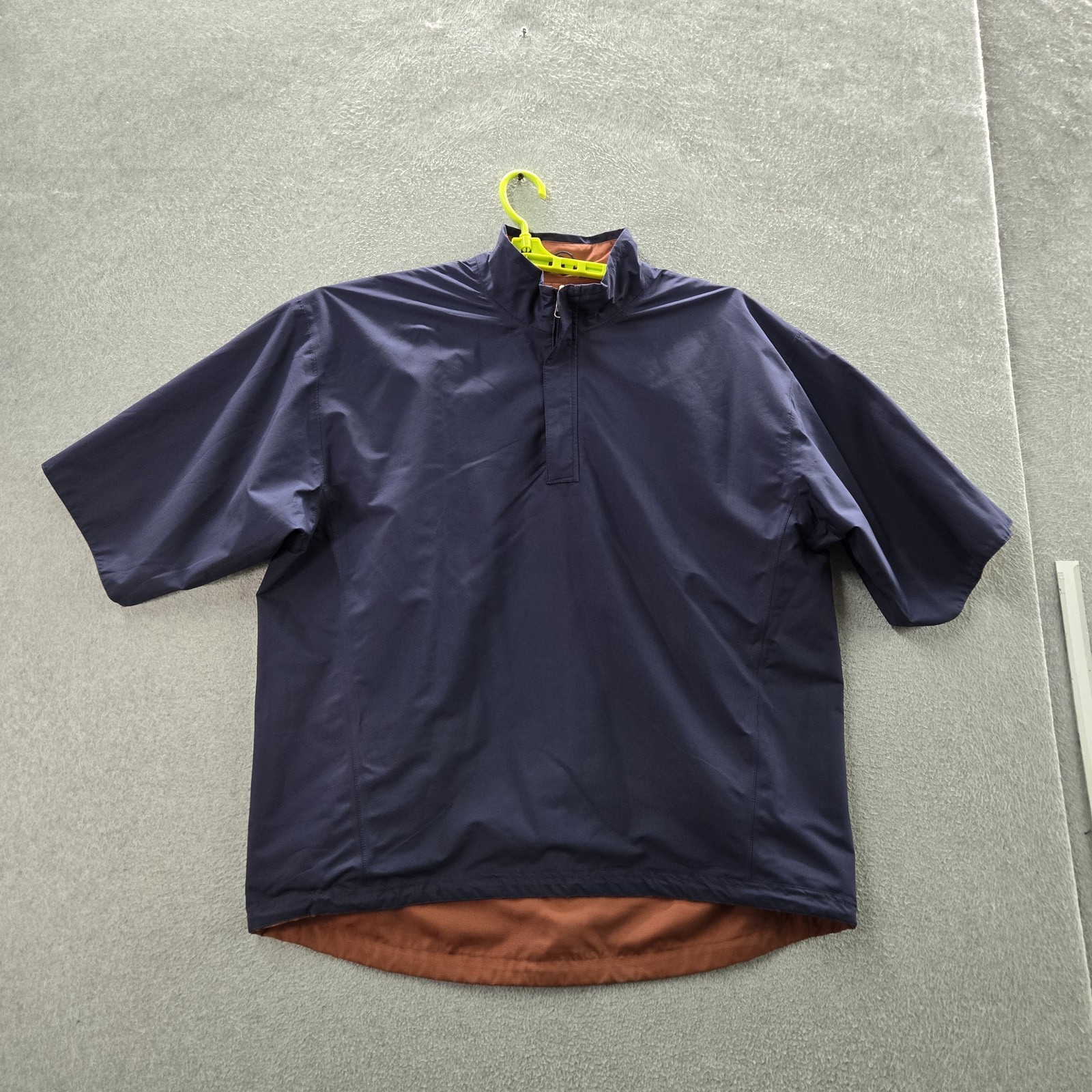 Zero Restriction Men Jacket L Navy Windbreaker Go… - image 13