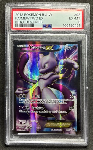 Mewtwo-EX graded PSA 6 for sale on eBay