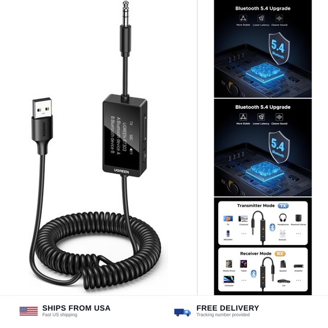 UGREEN Bluetooth 5.4 Transmitter Receiver