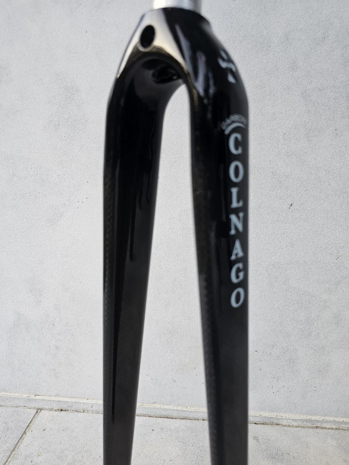 Colnago Street Carbon Fork, 1" Threadless, 700c, 300mm Alloy Steerer, NOS - Image 3 of 4