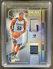 2024-25 Panini Silhouette Zach Randolph Dual Patch Holo Silver #/25