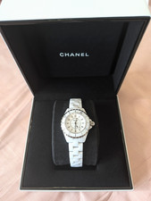 Chanel J12 H0968 White Ceramic 33mm Quartz — Box, Jomashop Receipt & Auth Card