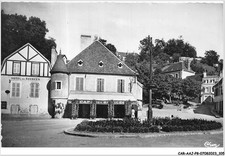 CAR-AAJP8-71-0727 - BOURBON-LANCY Thermal - Hotel and café des sources - plac