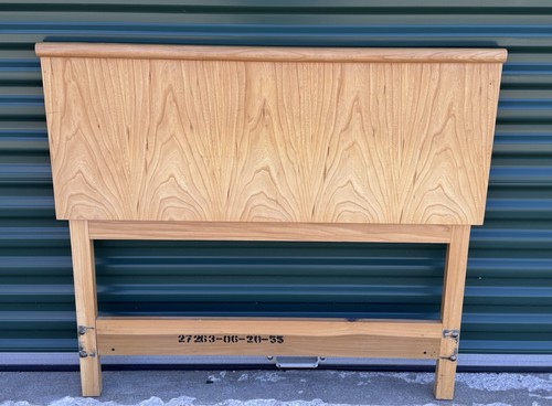 Vintage 1970s Jack Cartwright for Founders Furniture Light Elm Twin Headboard