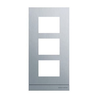 Busch-Jaeger 41393CF-A-03 Frontplatte Audio 1/3 aluminium