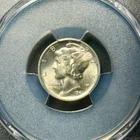 1941 P Mercury 10c PCGS MS64 Full Bands